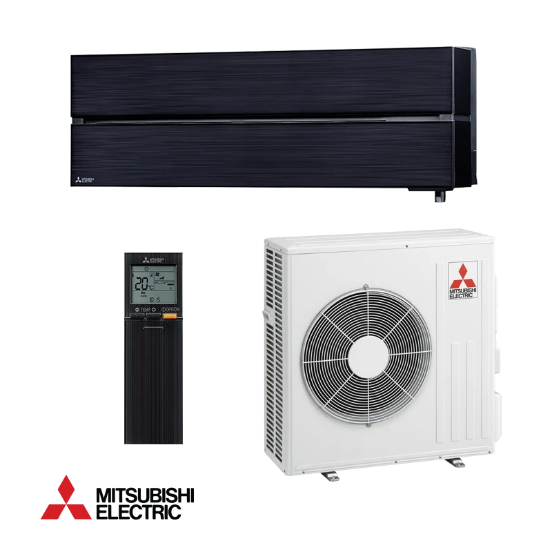 Climatiseur Mitsubishi Electric MSZ-LN60VGB noir + MUZ-LN60VG 21 000 BTU R32 A++