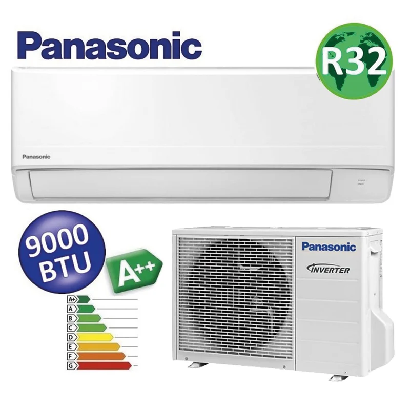 Climatiseur monosplit Inverter Panasonic série BZ 9000 BTU - R32 A++