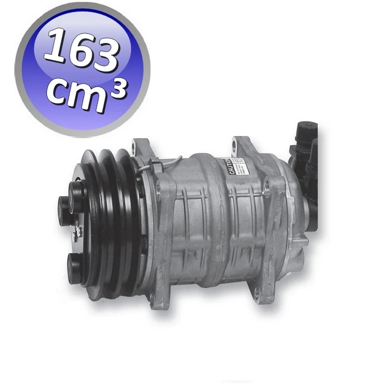 Compresseur QP-16XD -1686 - 2 gorges A -Diam.135 -12 V
