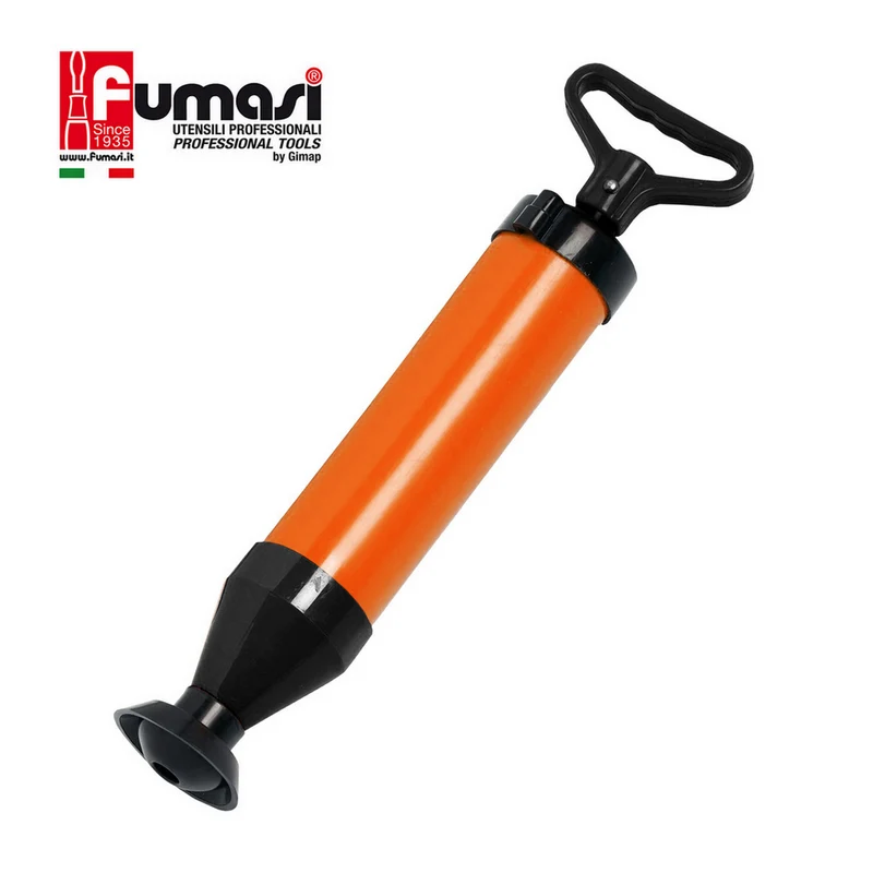 Pompe à ventouse manuelle pour évier, lavabo et bidet