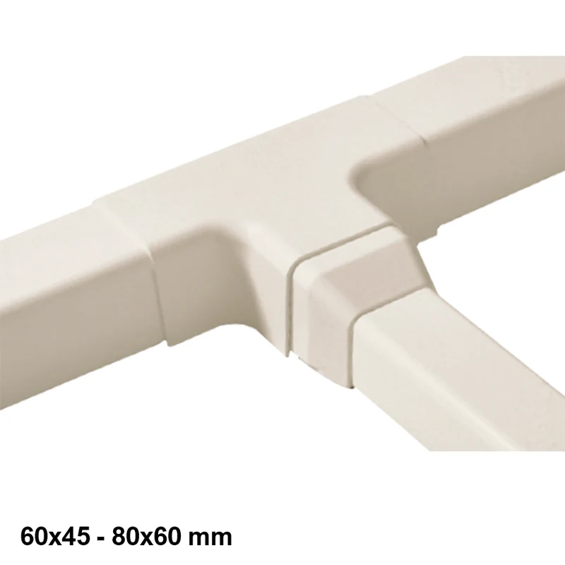 Réduction 60x45 - 80x60 - pour conduit - 1 pièce