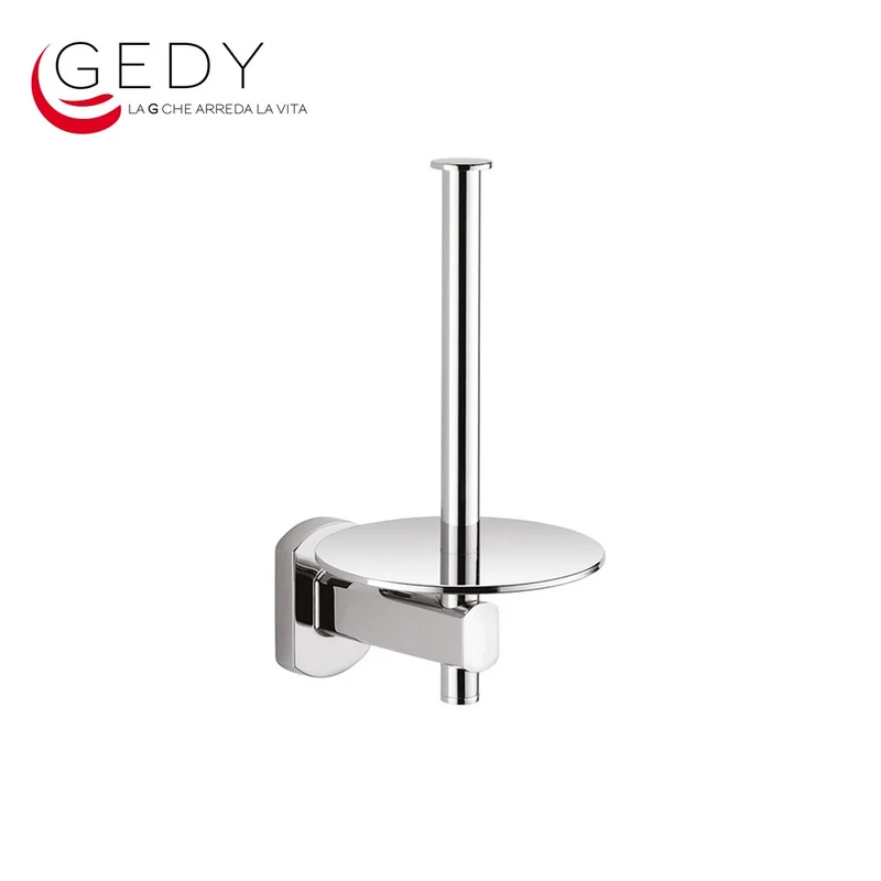 Porte-rouleau de papier toilette chromé de rechange - EDERA GEDY ED2402