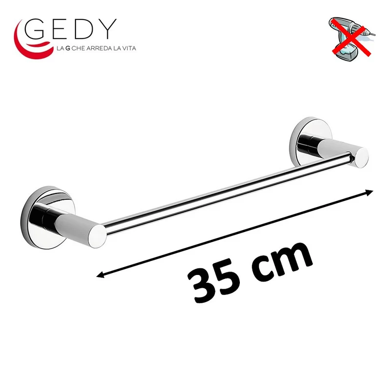 PORTE-SERVIETTES EN ACIER 35 CM - FELCE GEDY FE21/35