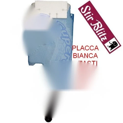 Réservoir de chasse d'eau en plaque blanche EUROPA DUO