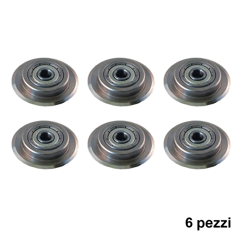 Jeu de 6 lames de rechange pour coupe-tubes en cuivre modèle WK-319