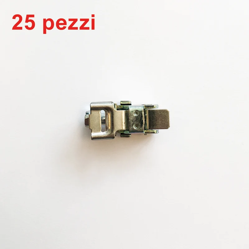 Collier de serrage pour collier de serrage métallique avec vis hexagonale - boîte de 25 pièces