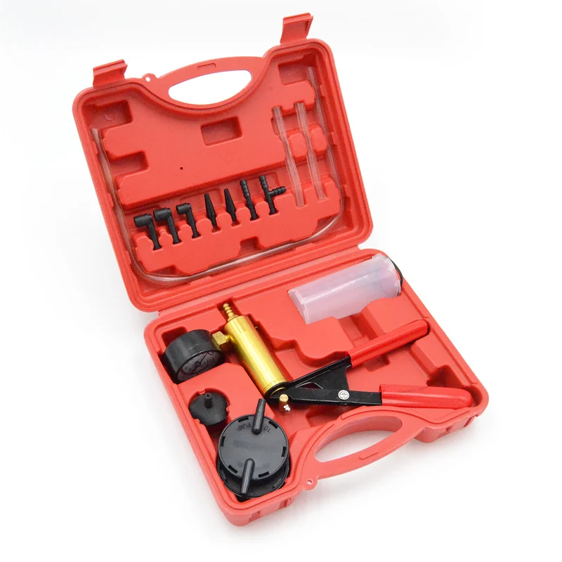 Kit de purge et de mise sous vide des circuits de freinage et d'embrayage pour véhicules - pompe manuelle