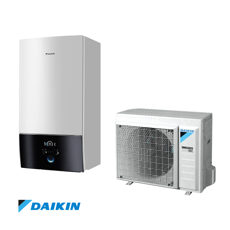 Pompe à chaleur air-eau basse température Daikin Altherma EHBX08E9W + ERGA08EV — 8 kW