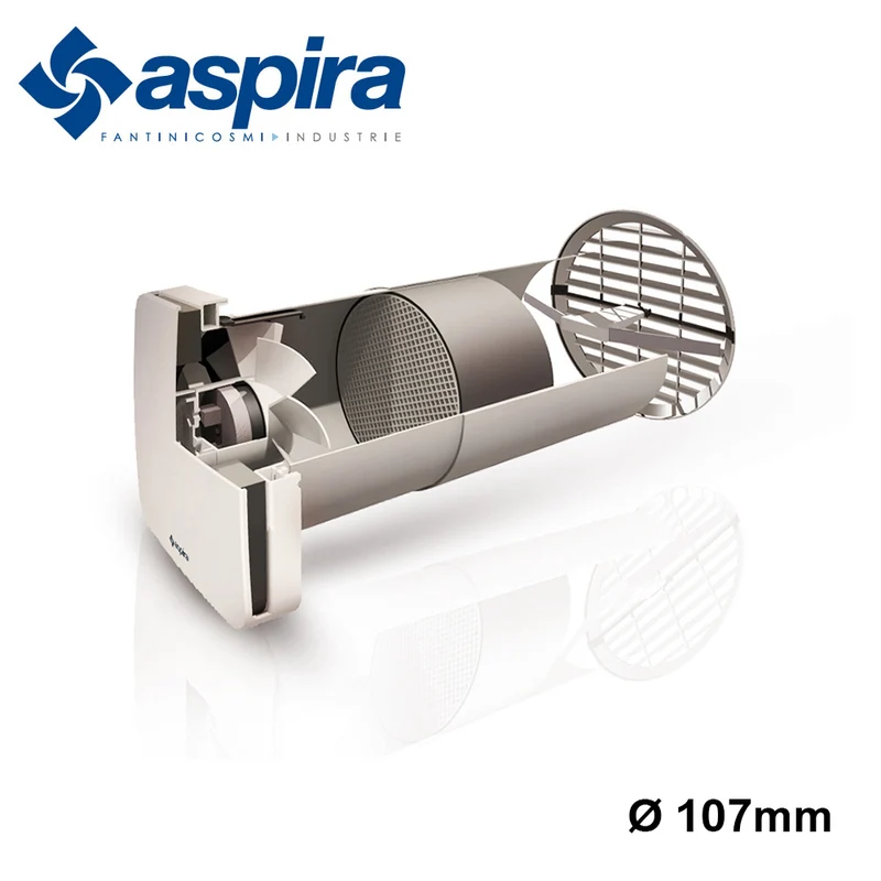 ASPIRA - Unité de récupération de chaleur par satellite Aspirvelo Air Ecocomfort SAT 100 RF SANS RÉGULATION