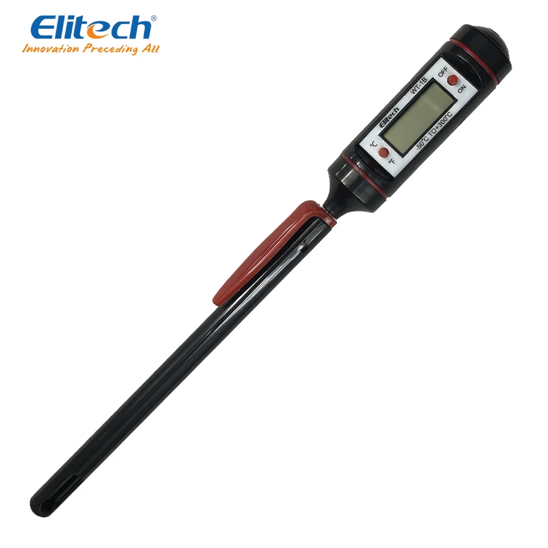 Thermomètre stylo numérique avec sonde en acier