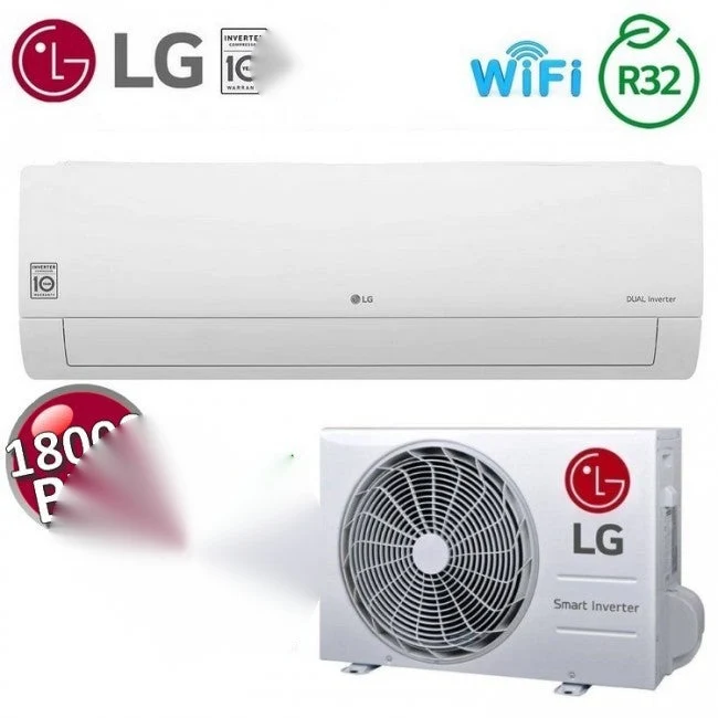 Climatisation mono split LG Libero SMART WiFi 18000 btu 5,0 kw A++ A+