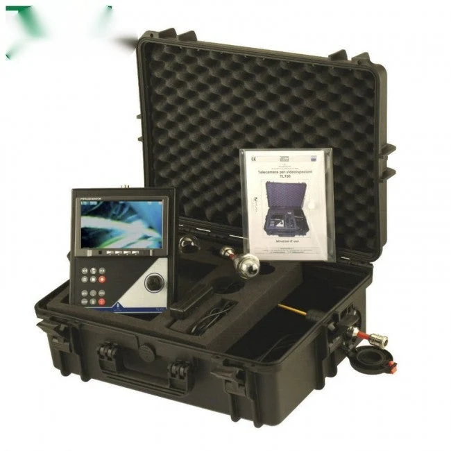 Caméra de surveillance couleur pour inspections vidéo des canalisations et conduits de fumée - TL150FO Tecnocontrol