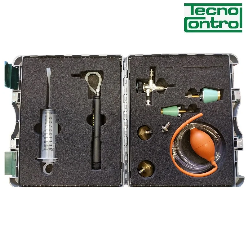 Kit de test d'étanchéité pour système GPL à gaz méthane pneumatique Tecnocontrol