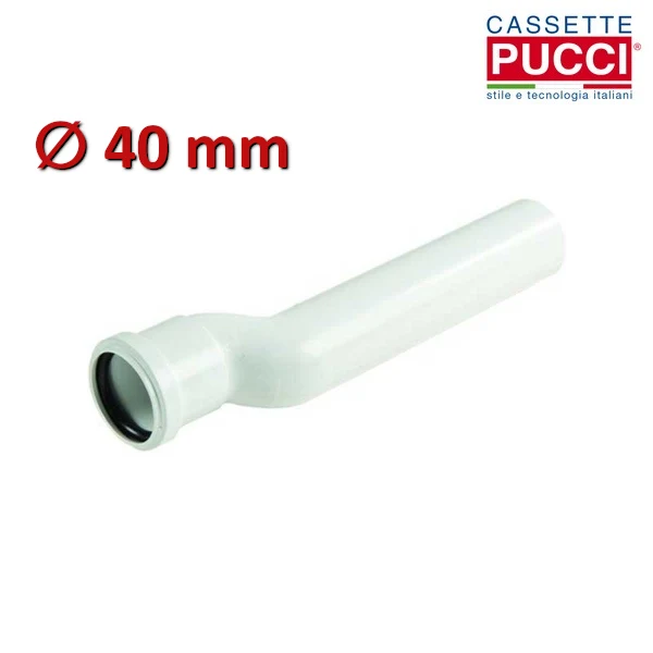 Tube de direction excentrique Pucci Ø 40 mm - 80001450