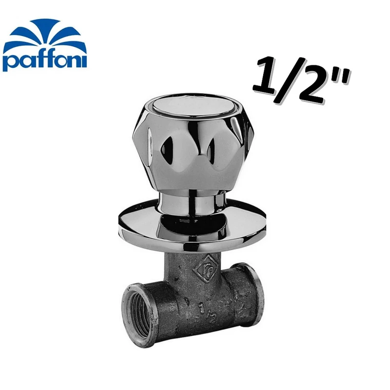 Robinet d'arrêt intégré 1/2" - Danubio Paffoni