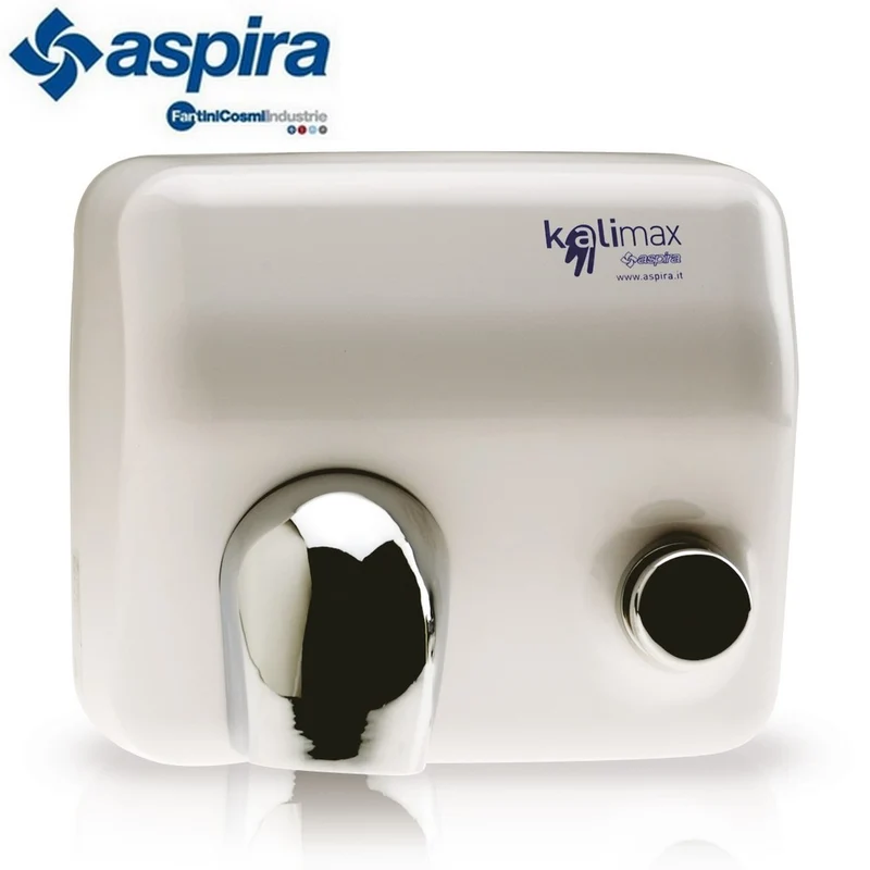 Sèche-mains KALIMAX Aspira - électrique avec bouton d'arrêt automatique