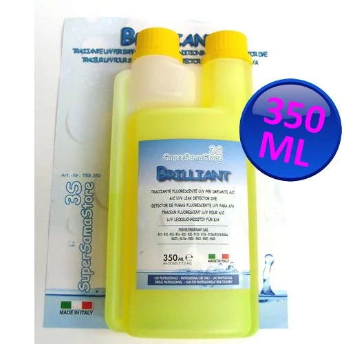 Traceur fluorescent UV BRILLIANT, paquet de 350 ml