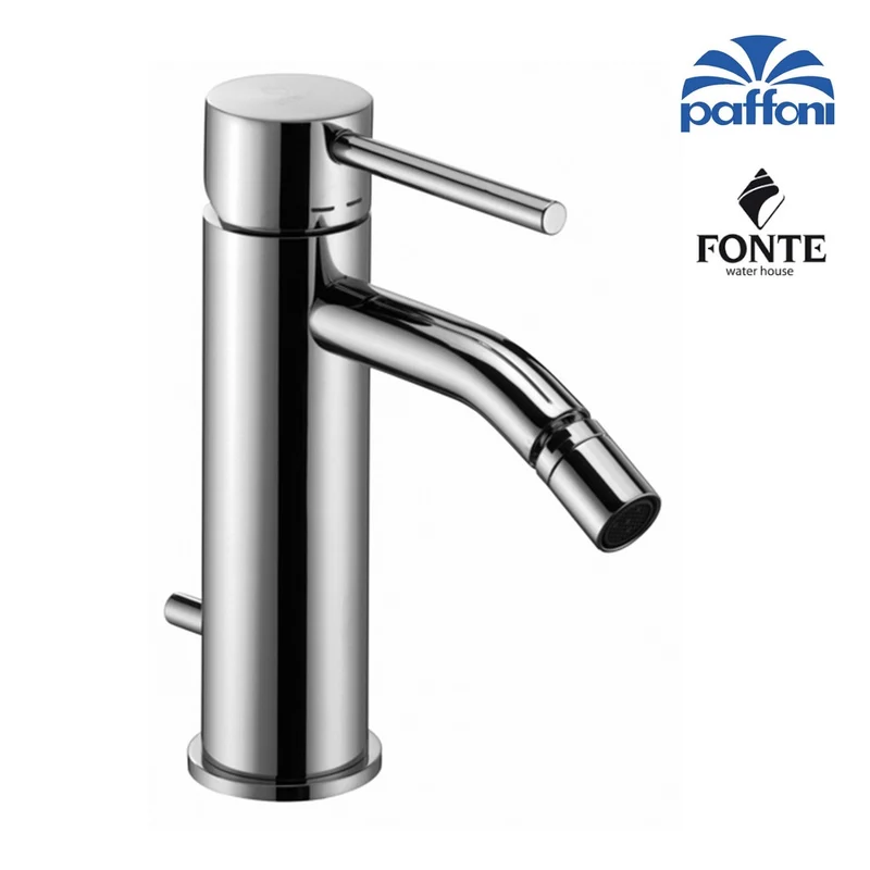 Mitigeur de bidet lumineux PAFFONI FONTE LIG135 CR avec vidange 1