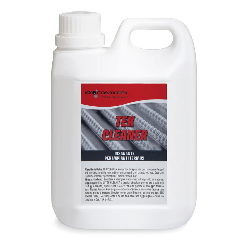 TEK CLEANER - Nettoyant régénérateur pour systèmes de chauffage et chaudières