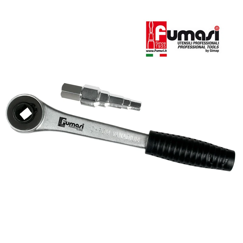 Clé à cliquet à 5 dents 3/8''- 1/2''- 3/4''- 1''