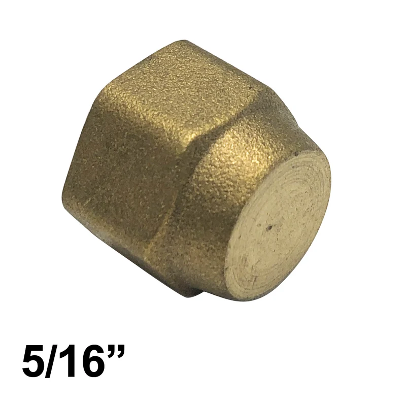 Raccord borgne à emboîtement 5/16'' SAE femelle