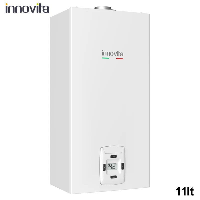 INNOVATION AMALFI ECO 11 RS i - Méthane - Chauffe-eau instantané à gaz 11 L à faibles émissions de NOx avec chambre étanche