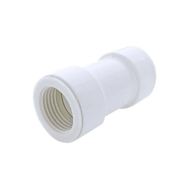 Manchon femelle-femelle pour tuyau rigide en PVC Ø 20 mm pour évacuation des condensats