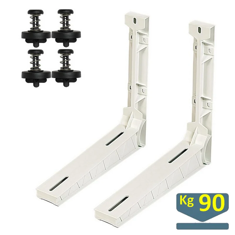 Support extérieur de climatiseur en polyamide anticorrosion 450 x 450 mm