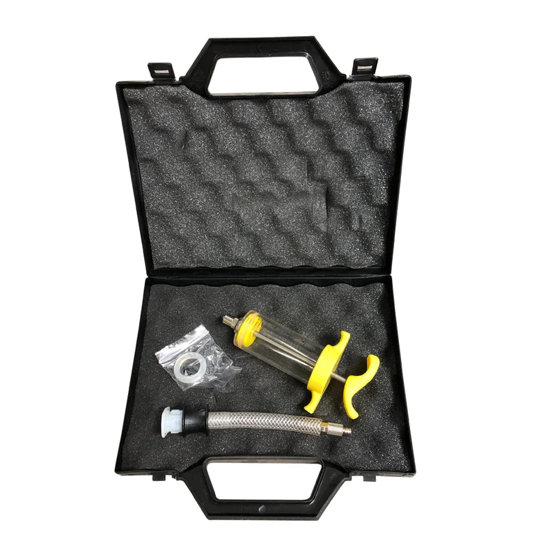 Injecteur 50 ml pour traceur - raccord rapide basse pression