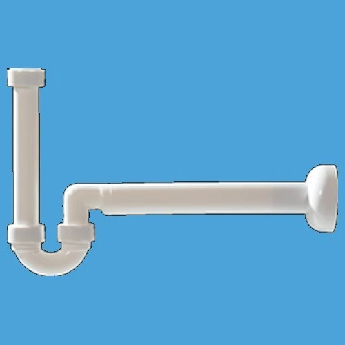 Siphon de bidet en plastique Ghidini avec raccords 1" et 1"1/4".