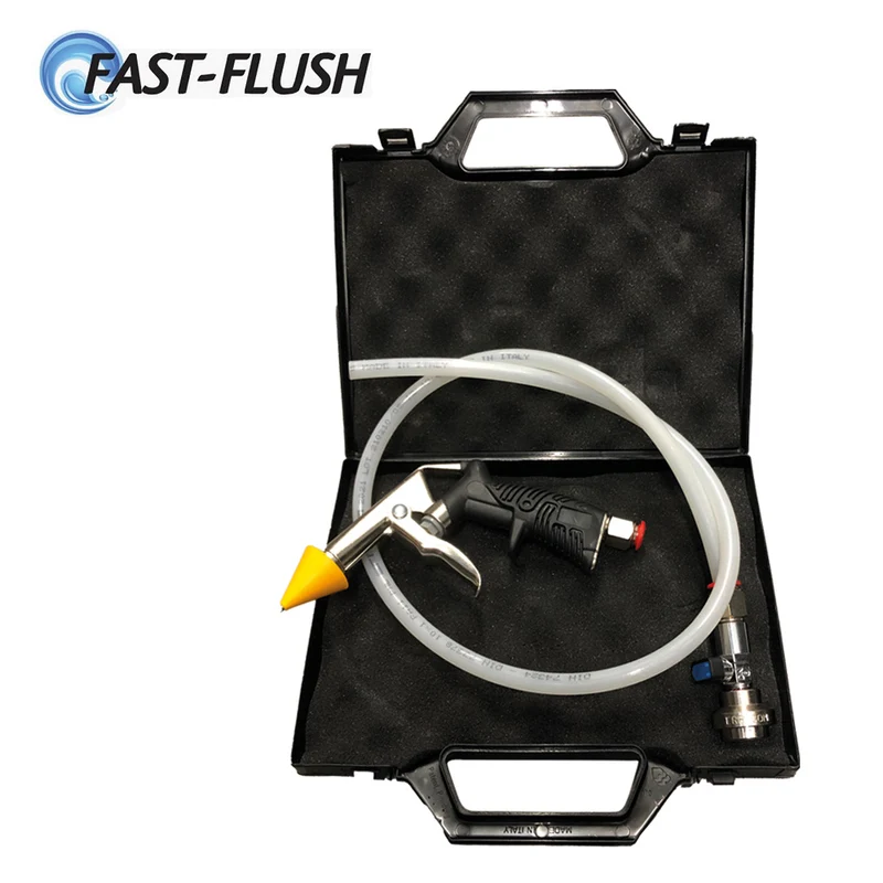 CHASSE D'EAU RAPIDE - PISTOLET DE CHASSE D'EAU avec tuyau et robinet pour Belnet sous pression
