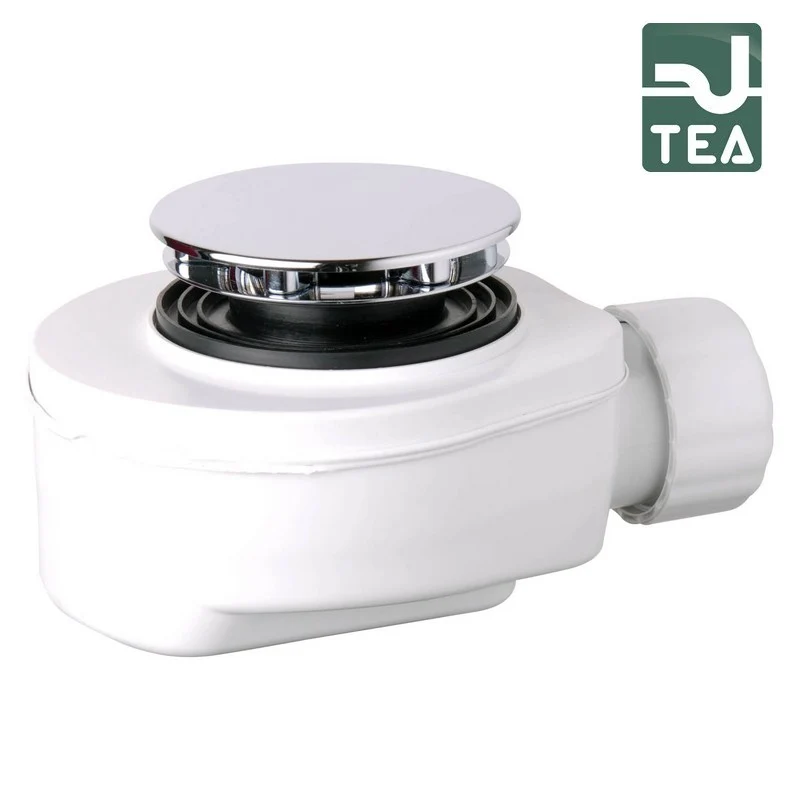 Bonde de douche en PP avec grille ABS pour receveur de douche avec trou de Ø 60 mm - TEA
