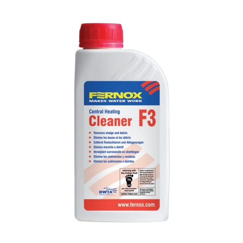 Nettoyant Fernox F3 500 ml pour système de chauffage