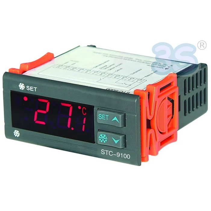 Thermostat de réfrigération STC-9100 avec 2 sondes