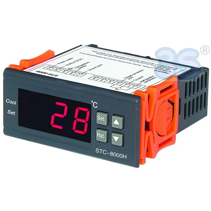 Thermostat de réfrigération STC-8000H avec 1 sonde