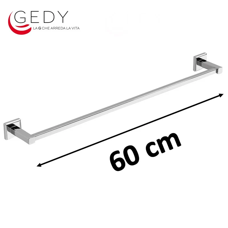 Porte-serviettes en acier de 60 cm - COLORADO GEDY