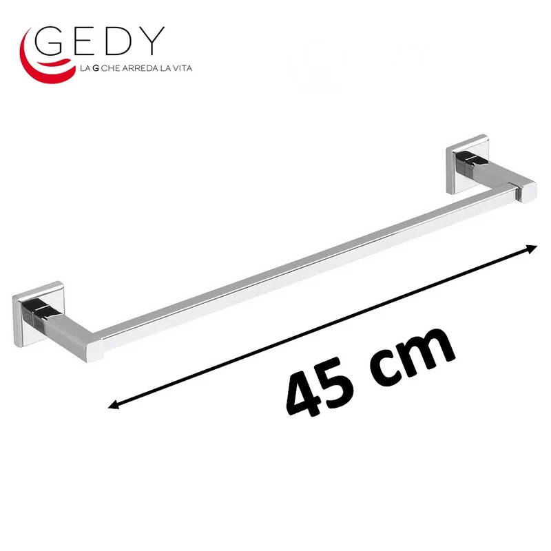 Porte-serviettes en acier de 45 cm - COLORADO GEDY