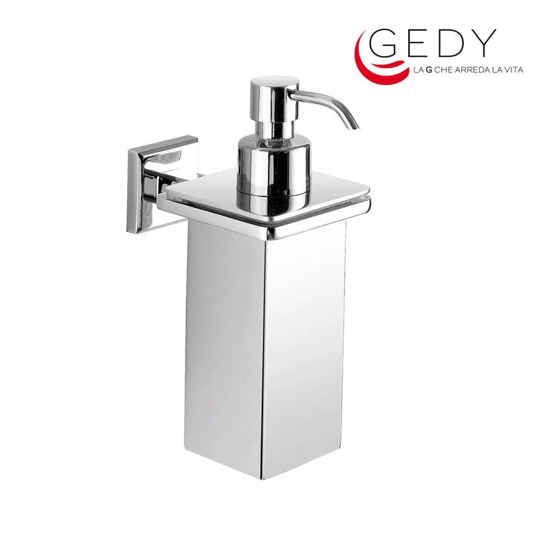 Distributeur de savon GEDY COLORADO avec récipient en acier