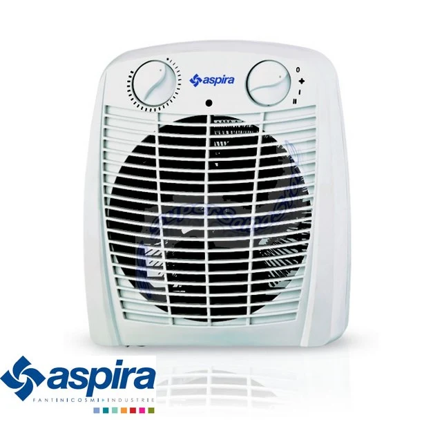 TEPORELLA Aspira Fantini Cosmi radiateur soufflant pour cuisinière électrique - 2000 watts