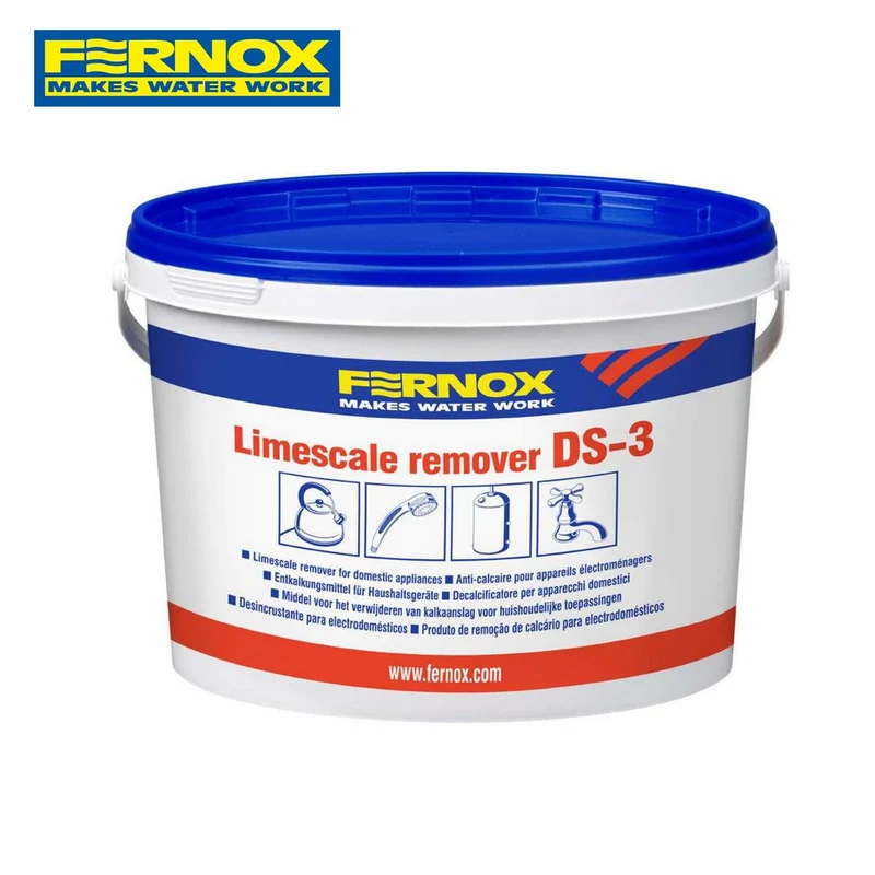 Détartrant en poudre FERNOX DS-3, bidon de 2 kg - inhibiteur de corrosion et agent de décoloration