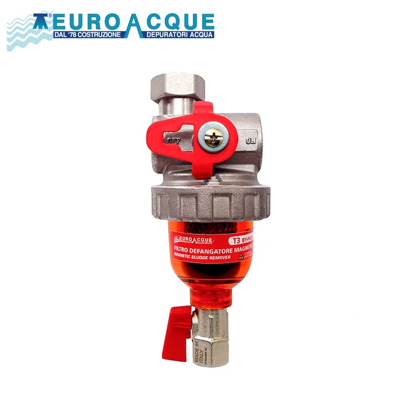 Filtre magnétique compact T3 avec BY-PASS - EUROACQUE