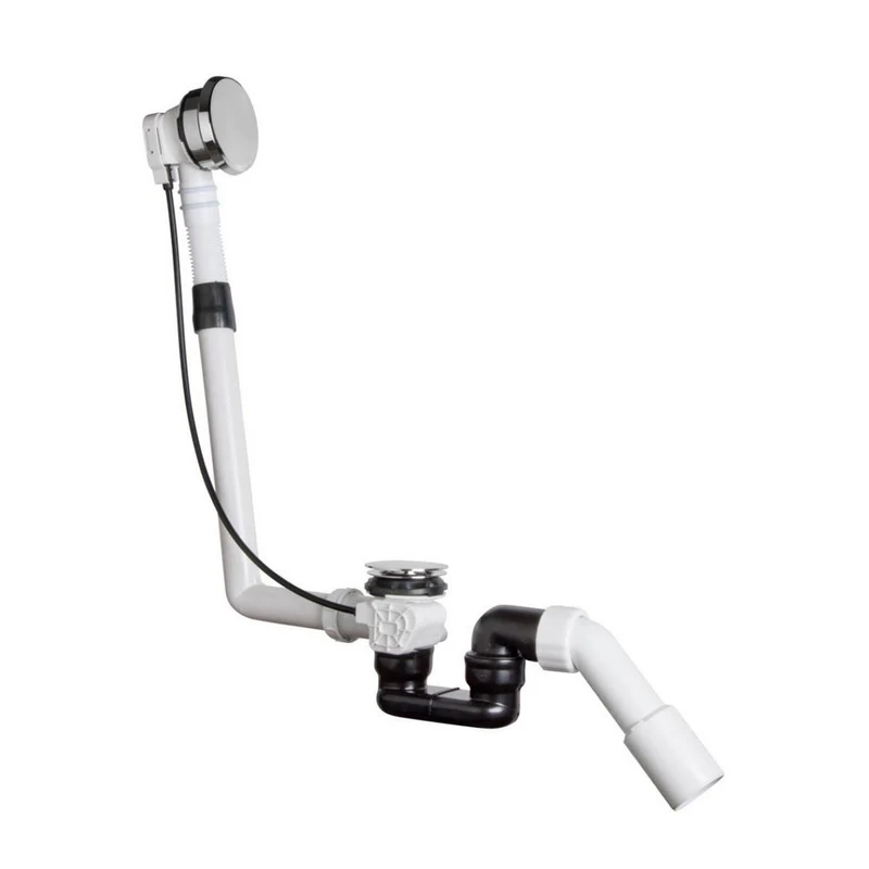 Colonne de bain de thé Leonessa en PP avec bec verseur à commande par câble en acier