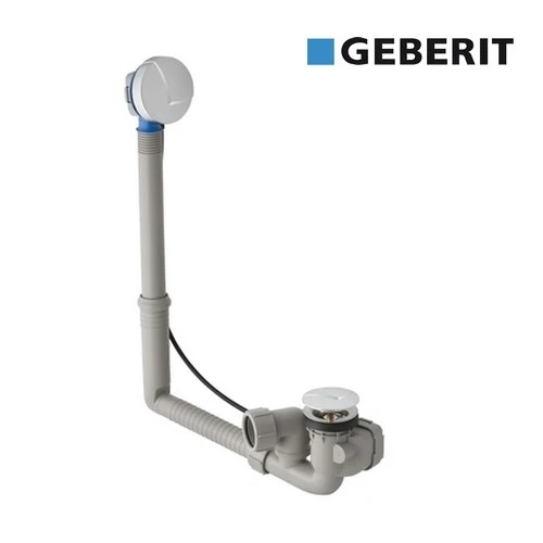 Siphon de baignoire chromé - Geberit 150.603.21.6