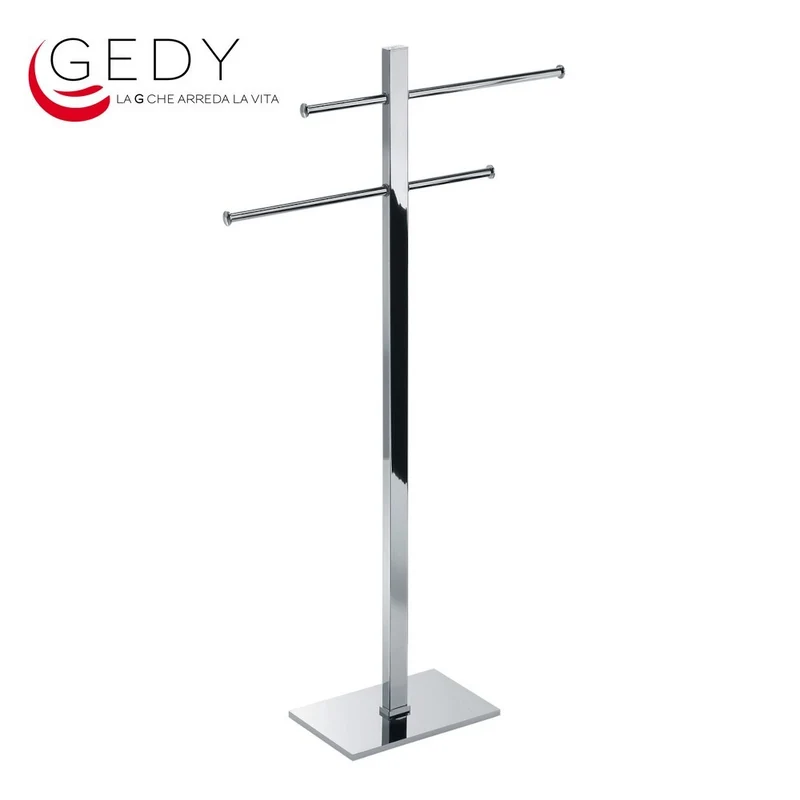 Colonne de salle de bain TOBIA 713113 GEDY avec 2 porte-serviettes coulissants