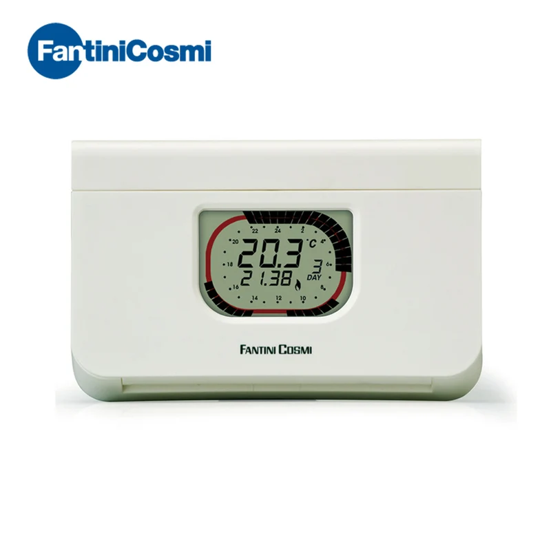 Chronothermostat hebdomadaire Fantini Cosmi C57 - Blanc