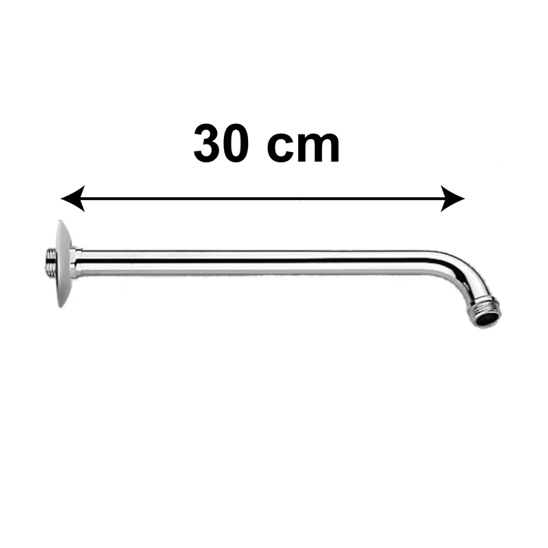 Bras de douche rond de 300 mm pour pommeau de douche - ZSOF016CR Paffoni