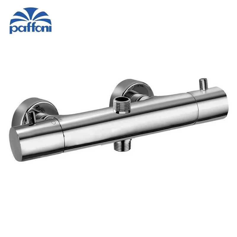 Mitigeur thermostatique de douche extérieur avec inverseur 2 voies - Light Paffoni LIQ169CR