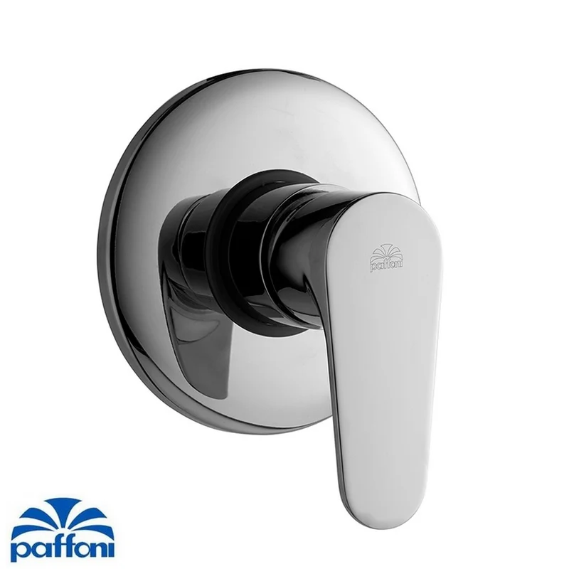Mitigeur de douche encastré GREEN Paffoni GR010CR, diamètre de la plaque 116 mm