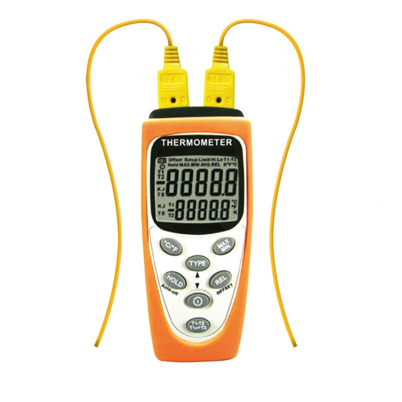 TM-82N - Thermomètre numérique professionnel avec double sonde à thermocouple