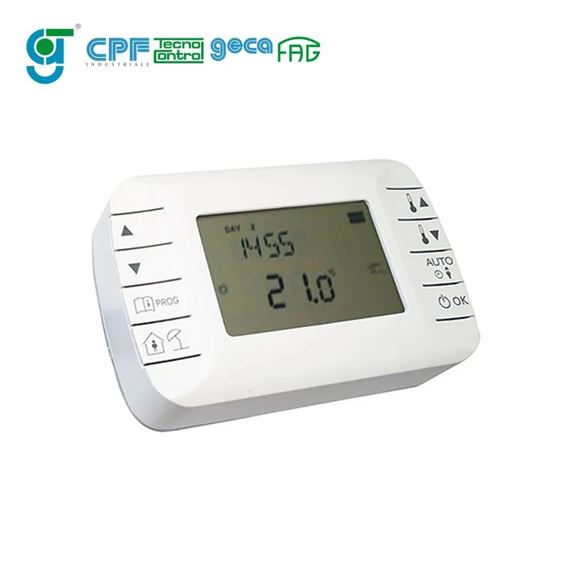 Chronothermostat hebdomadaire Tecnocontrol CRONO18 CR115 - Classe 5 V, Therm ouvert - 65 % Ecobonus
